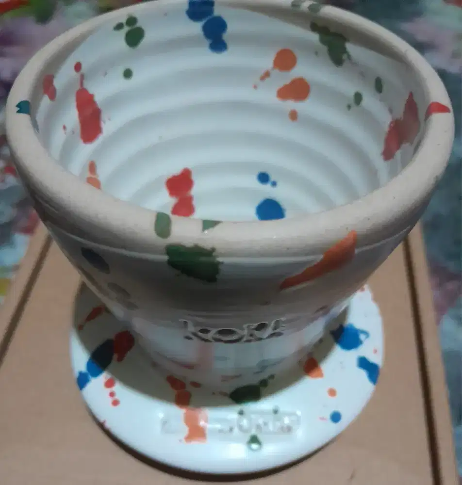 Koka dripper splash klinik kopi