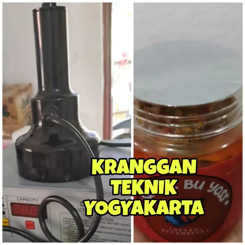 (KRANGGAN TEKNIK)mesin segel botol induction sealer sealer induksi