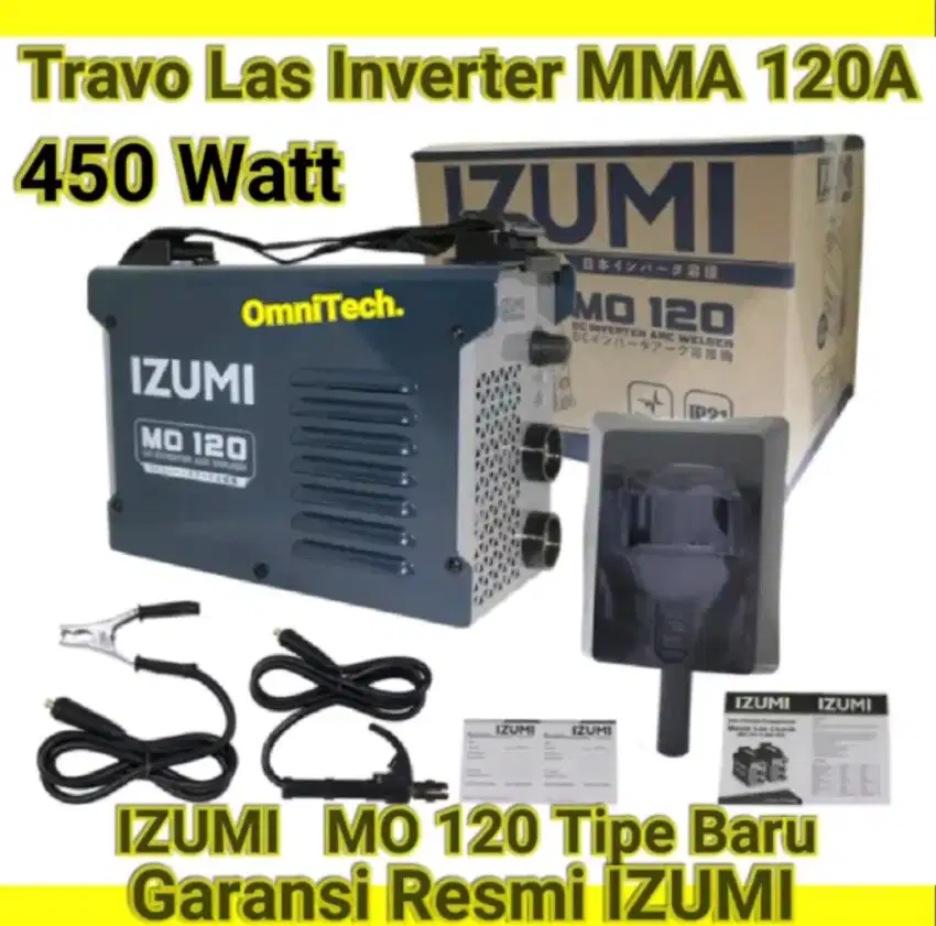 Trafo Travo Las Listrik 120A 450W Izumi MO 120 Garansi Resmi IZUMI