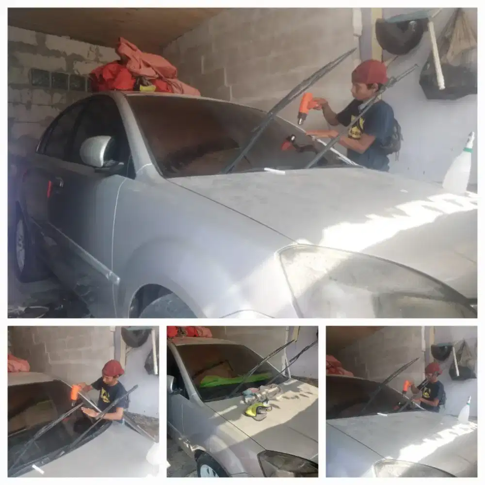 teknisi kaca film mobil berbagai merk