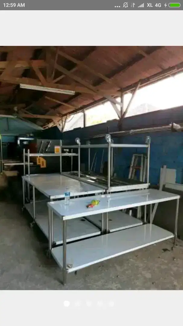 Kebutuhan resto stainless produksi