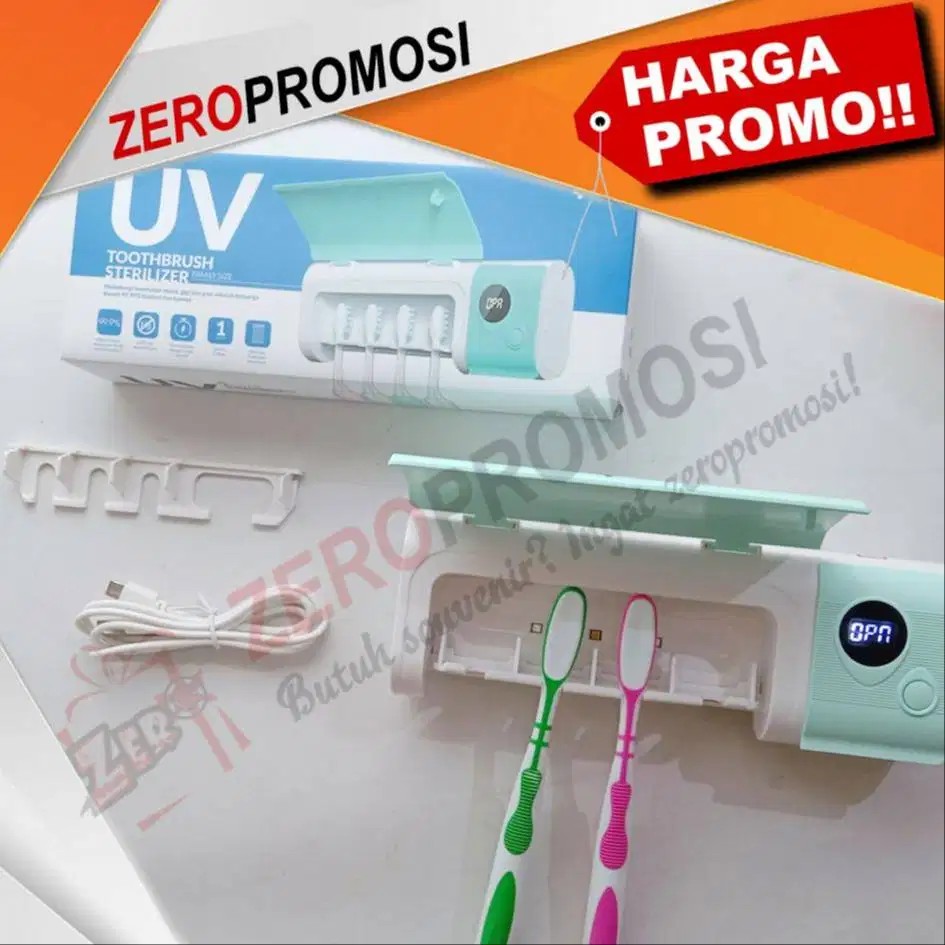 Souvenir Fitcare Kotak Sterilisasi Sikat Gigi UV Family Size Murah