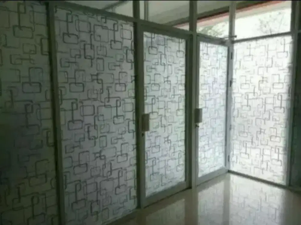 Banyak perbedaan rumah setelah pasang stiker Sanblas dan Kaca Film