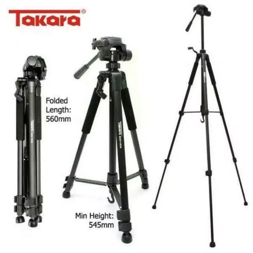 Tripod KAMERA, HP = tripod RINGAN + KOKOH CAKEP