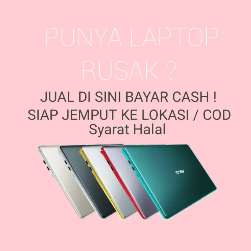 Dibeli terus laptop bekasmu