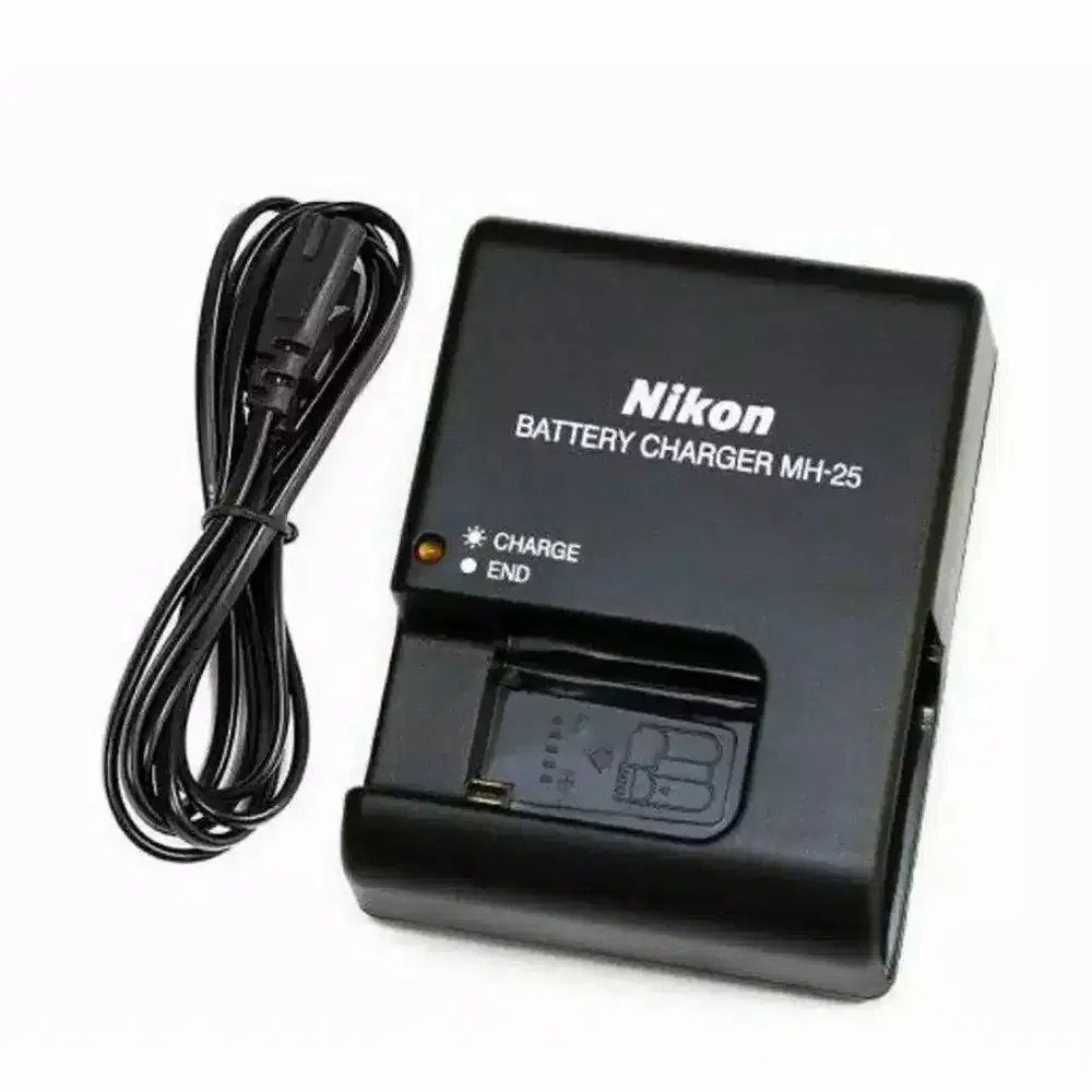 Charger Nikon DSLR MH-25 MH25 MH 25 EN-EL15 D7000 D7100 D600 D800 D610