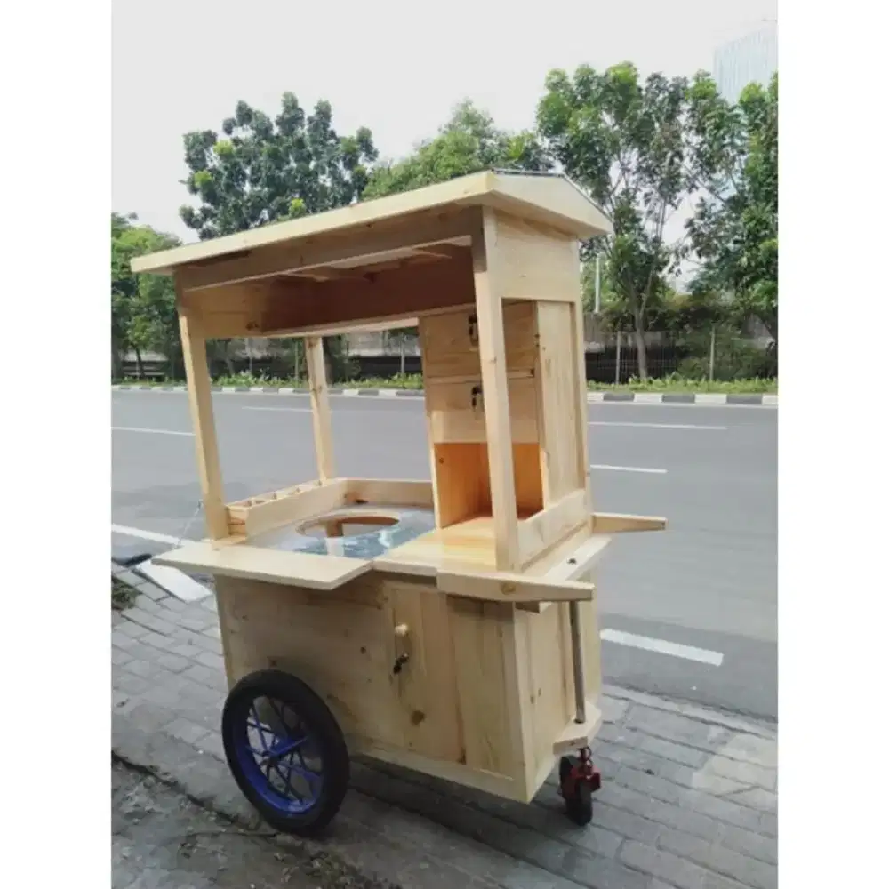 GEROBAK JUALAN | BOOTH  | JATI BELANDA MURAH