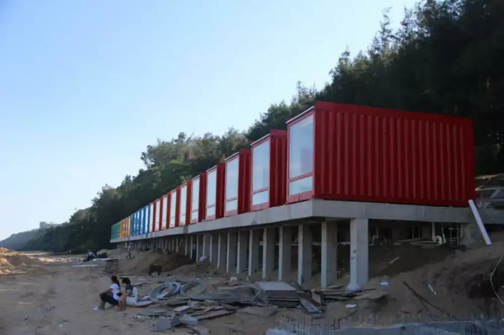 CONTAINER HOTEL/RUMAH/VILLA/KOS2AN/RESTORAN/CAFE INDOOR/OUTDOOR DLL