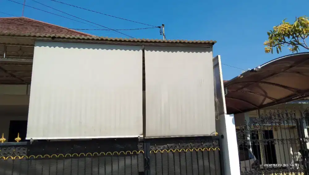 Tirai penahan air hujan dan panas mtahari termurah