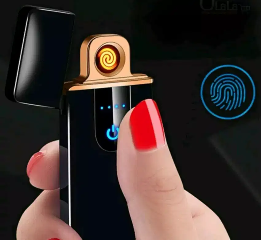 Korek elektrik usb fingertouch sentuh