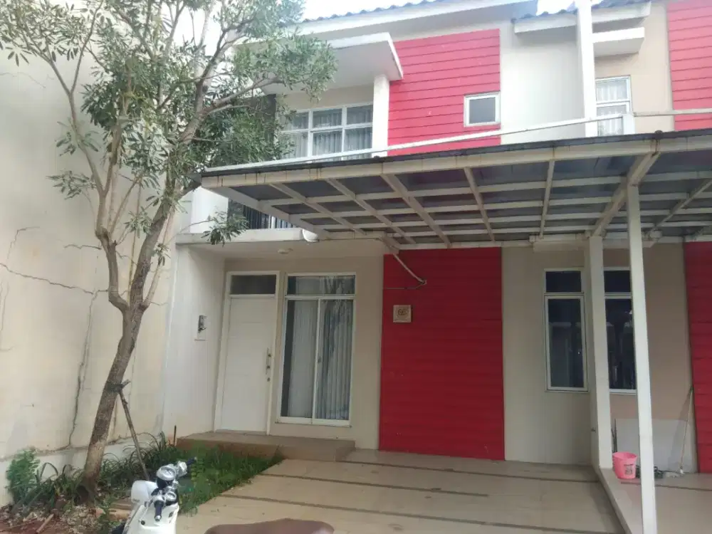 DIJUAL/ DISWAKAN/TUKAR TAMBAH MOBIL RUMAH MASIH BARU,POSISI RUMAH HOOK