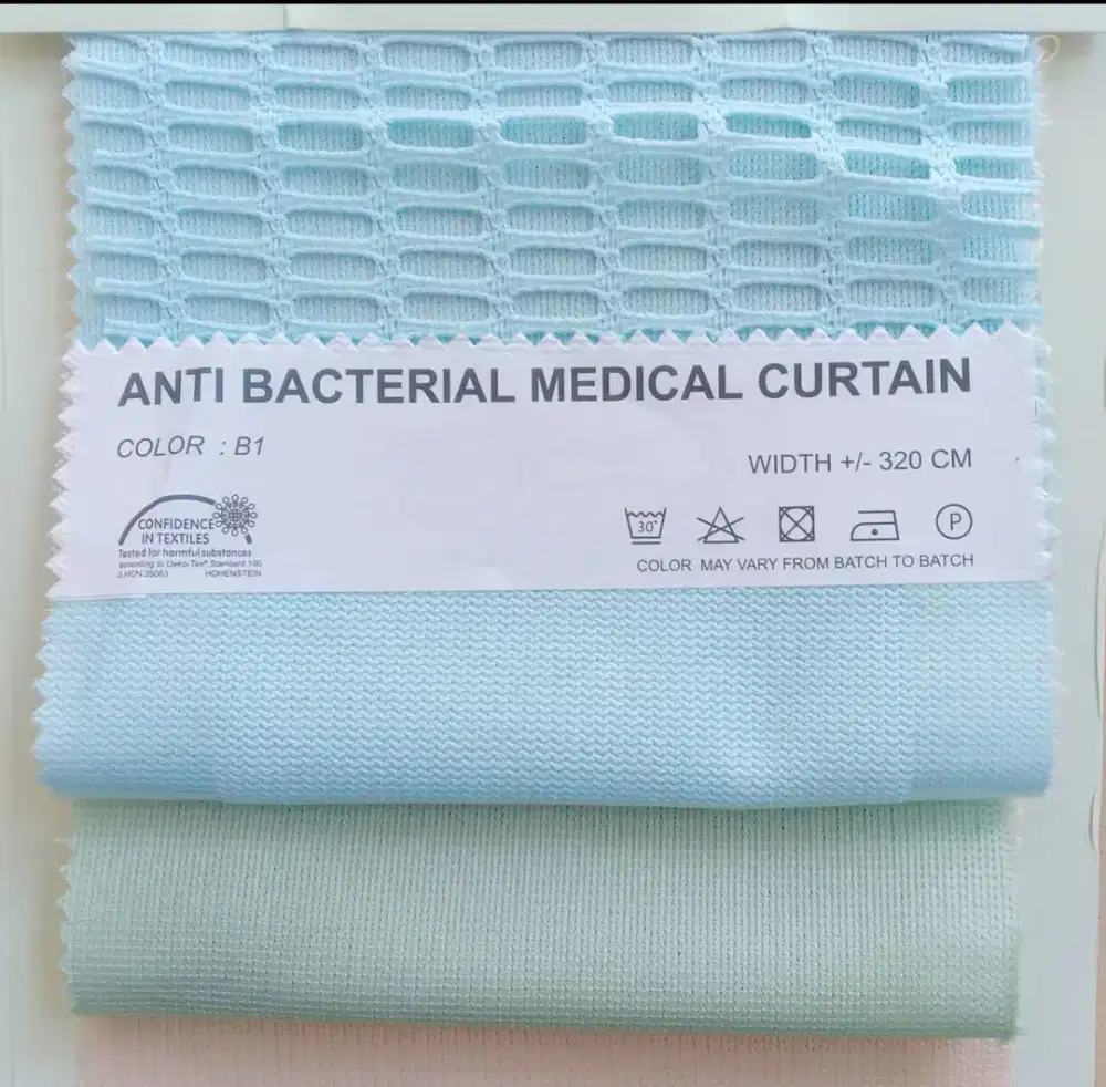 Gorden kain anti bakter pembatas pasien