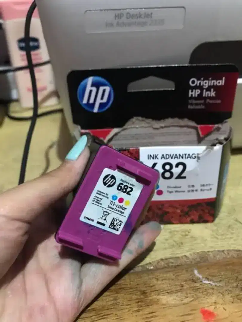 Di cari tinta hp 682 hp 680 hp 678 hp 704 hp 802 bekas original