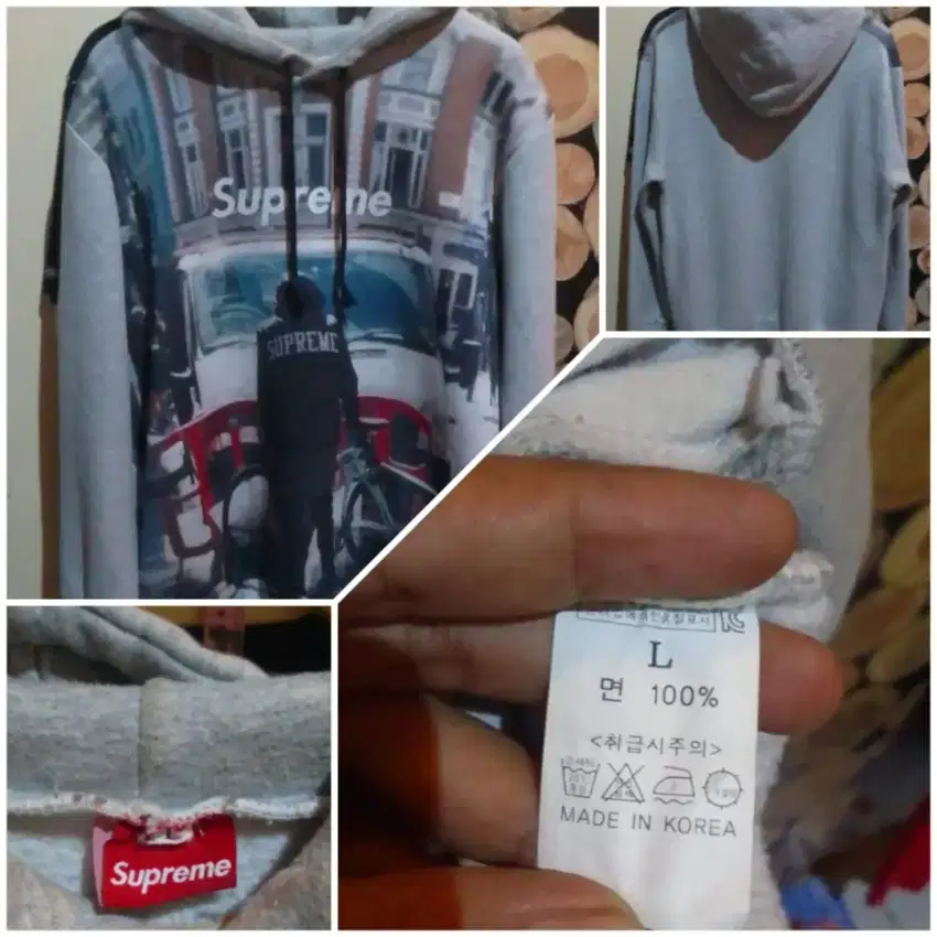 285. Hoodie Supreme Full Print