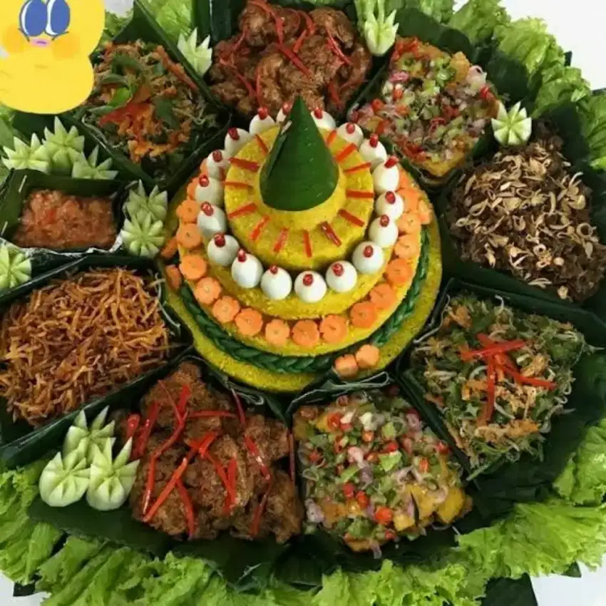 Catering makanan dan nasi tumpeng