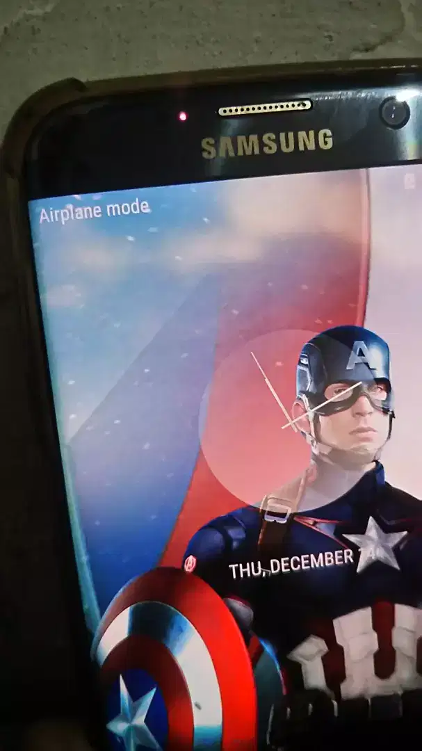 Hp Samsung s7 edge limited, with theme captain america