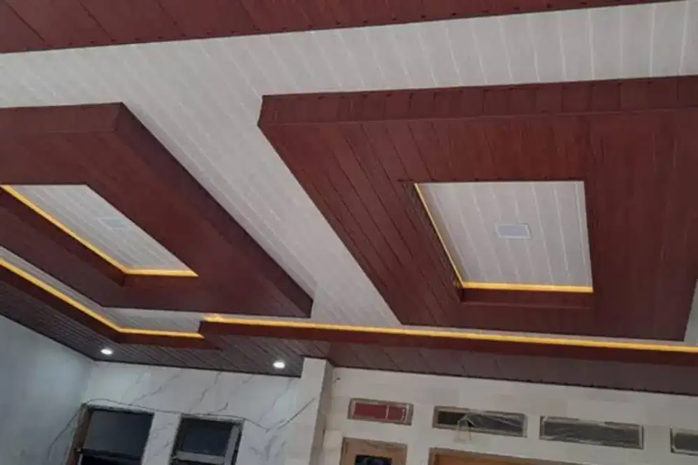Yuk monggo di order bosku plafon pvc masa kini harga murah