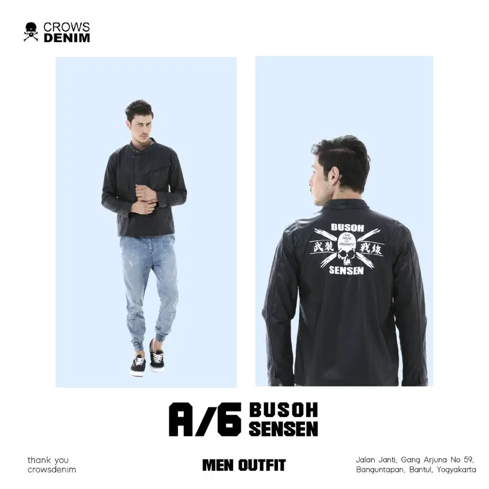 Jaket Kulit | Jaket Kulit Pria | Jaket Kulit TFOA Warna Hitam | Jaket