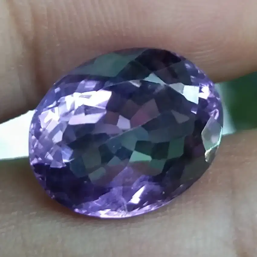 Natural Amethyst Quartz Kecubung Asli Blink Blink plus Sertifikat