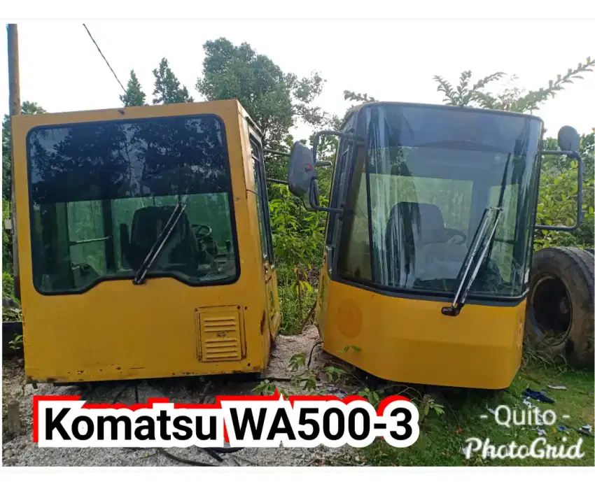 Kabin Whell loader WA500 dan PC300