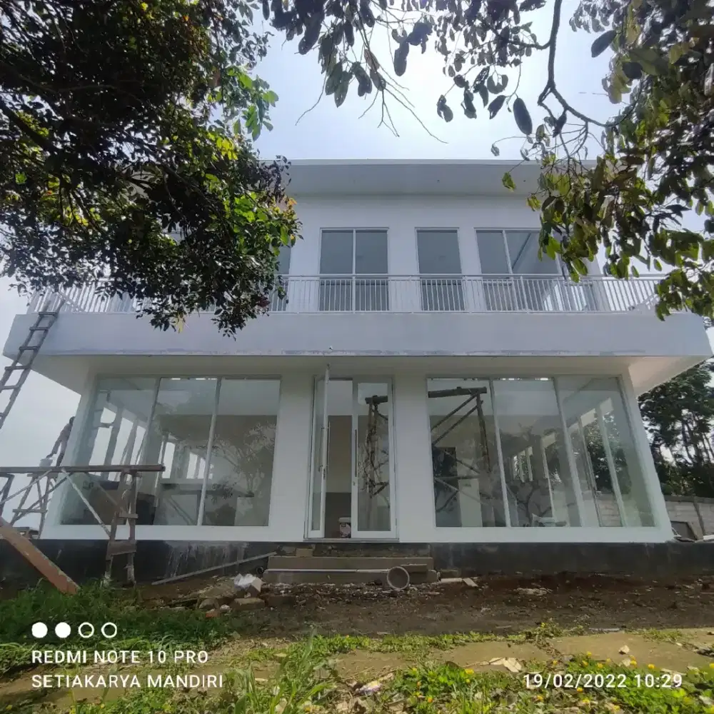 Atap Baja Ringan bangunan lengkap