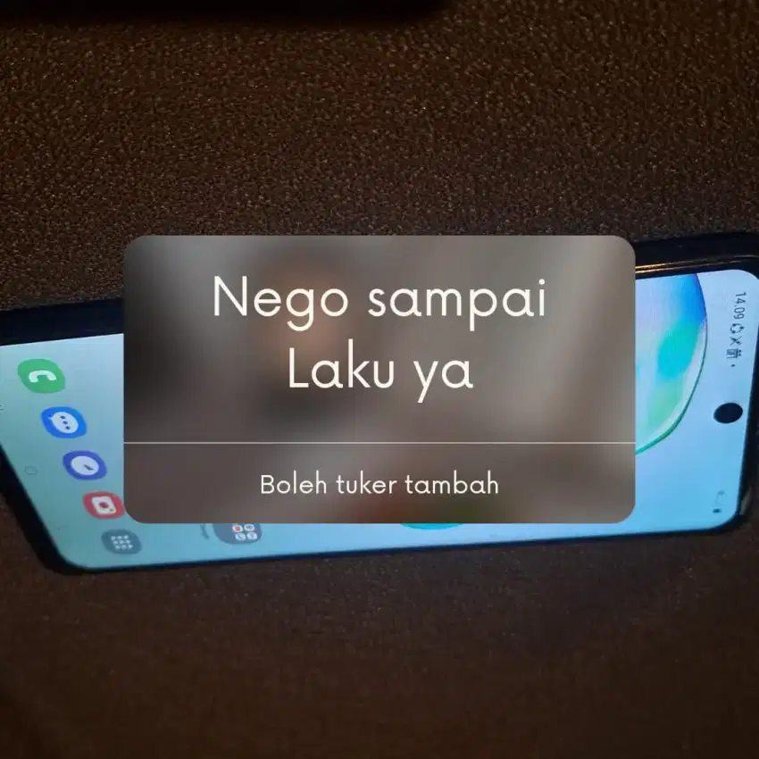 Samsung Note 10 lite mulus bisa tuker tambah