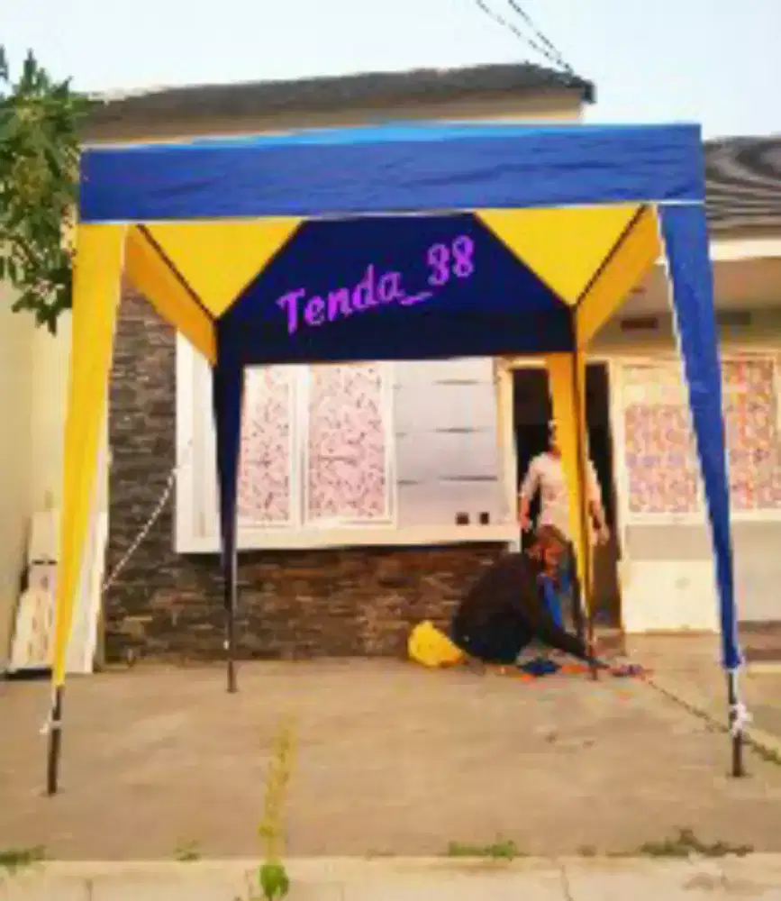 Ready tenda cafe bongkr pasang nya