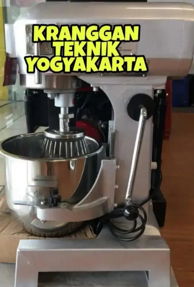 (KRANGGAN TEKNIK)mixer planetary 20 liter utk produksi roti kue