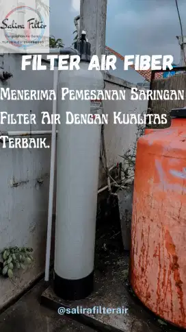 Filter air fiber 10 inch saringan mengatasi zat besi