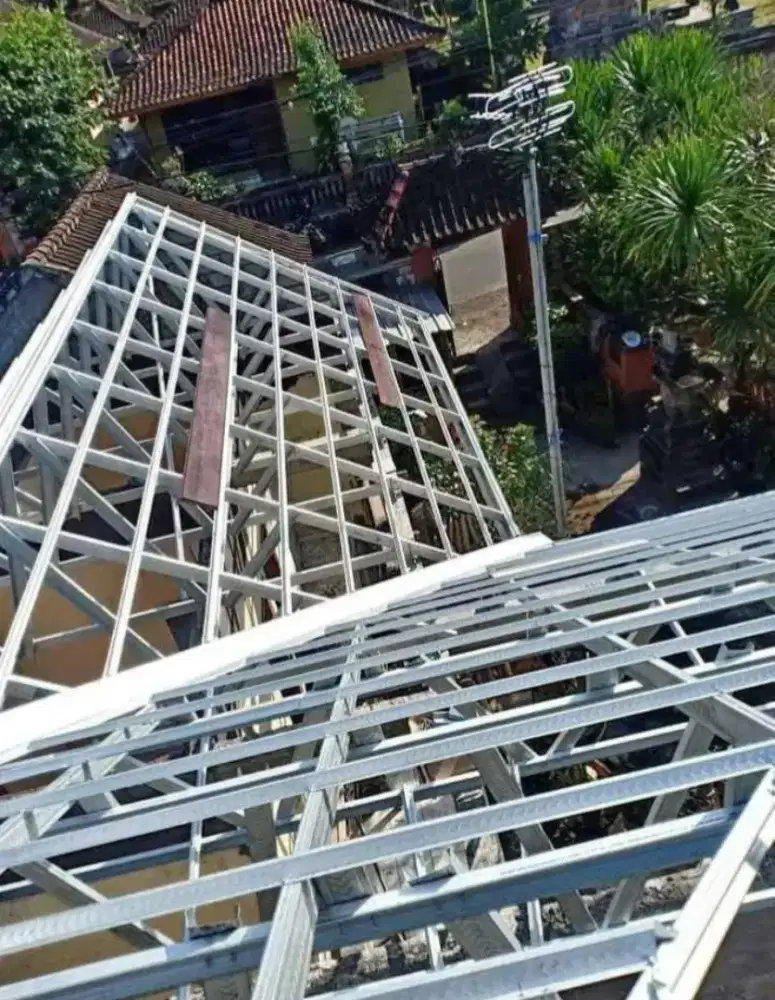 Renopasi atap lama, bajaringan dan galvalum,genteng metal pasir