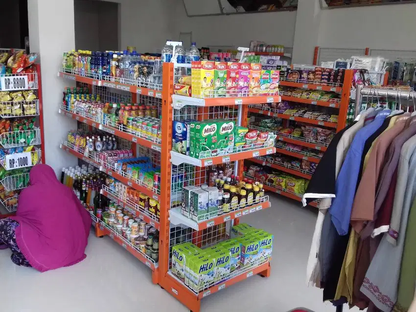 Rak Gondola Minimarket Murah Surabaya