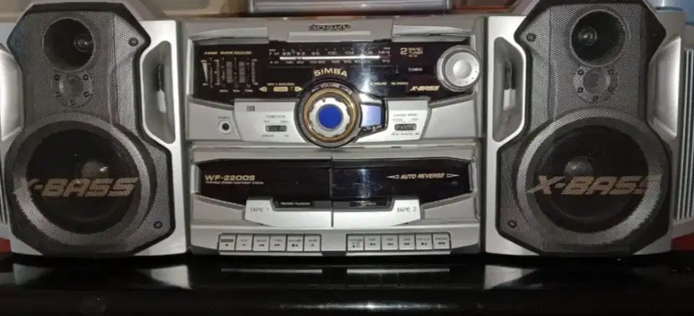 Jual cepat Tape radio lengkap dengan speaker