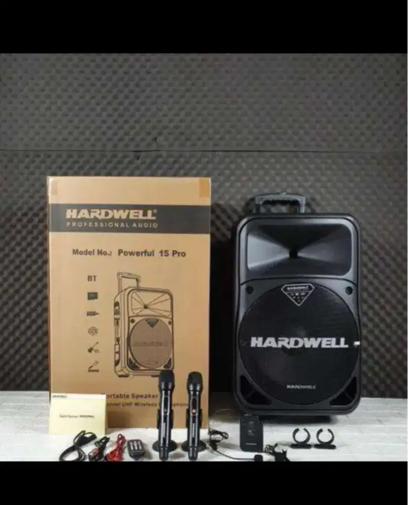 Speaker portebel hardweell power ful 15