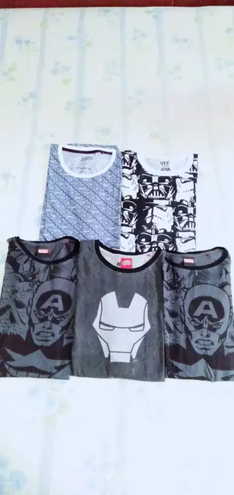 Kaos Marvel & DC(Satuan)