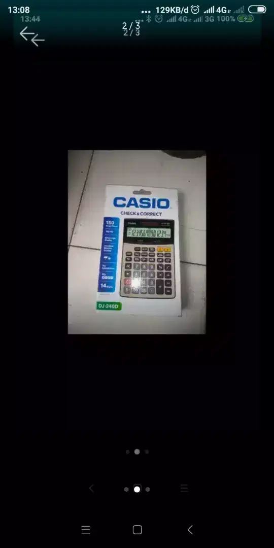 BARU CASIO DJ220D&DJ 24OD KODE (008)