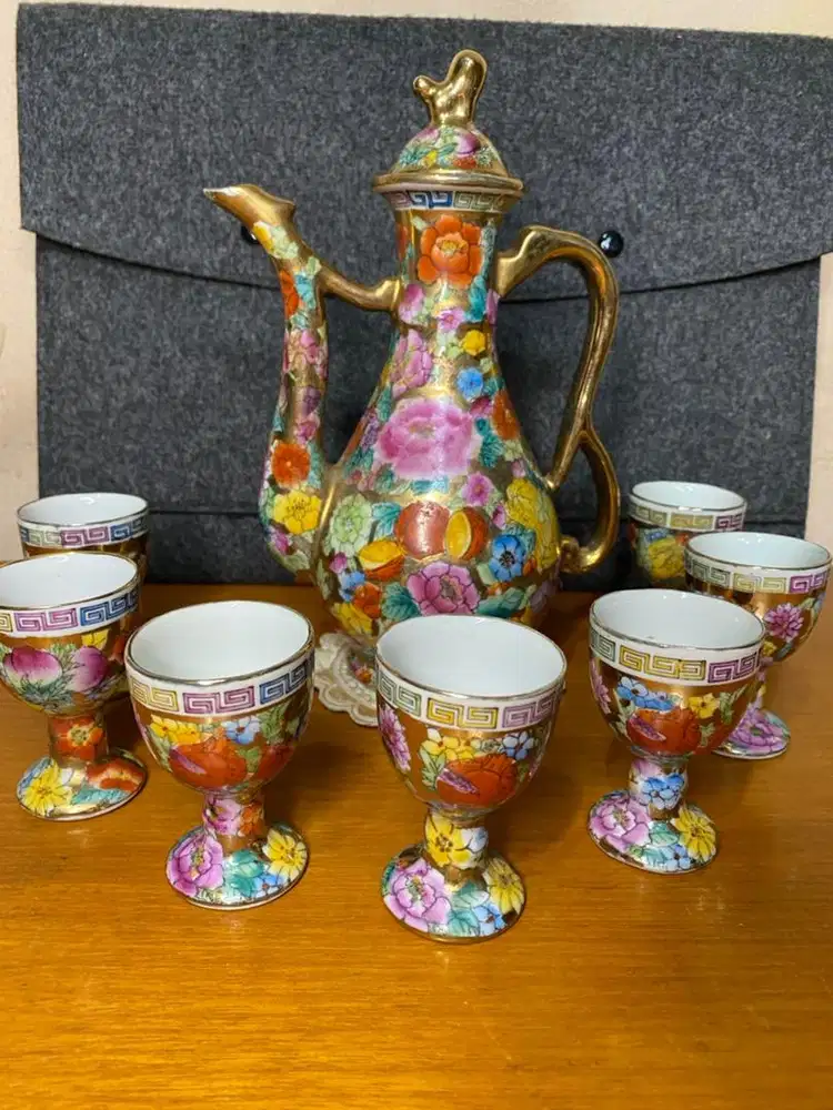 Set Tea pot lawas