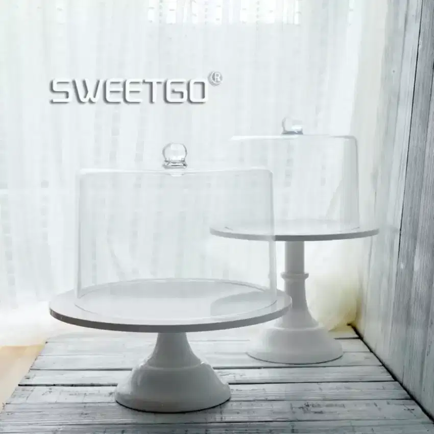 SWEETGO Acrylic PC Dome (TUTUPnya saja TRAY TIDAK TERMASUK)