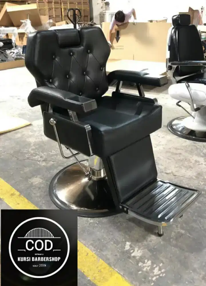 Kursi barbershop barber hidrolik. Mulai 1 jtan. COD OK DKI