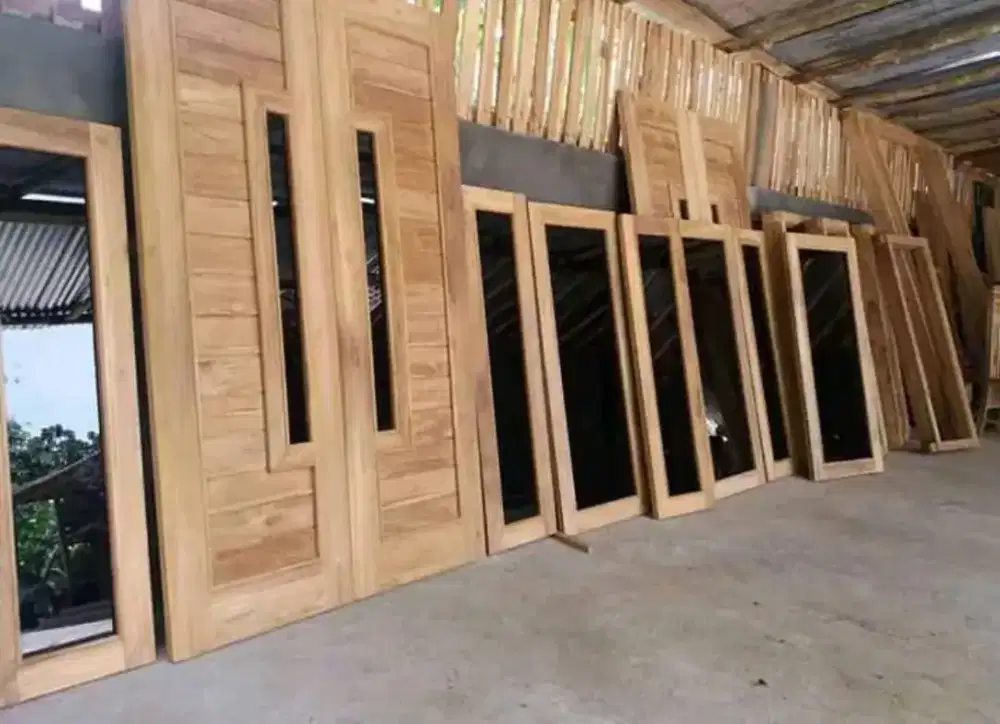 Pintu kusen custom 4