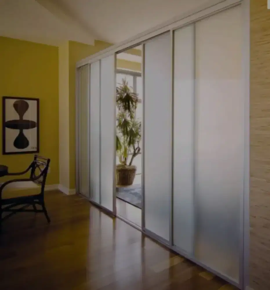 Penjual & pemasang stiker sanblas kaca film wallpaper langsung call me