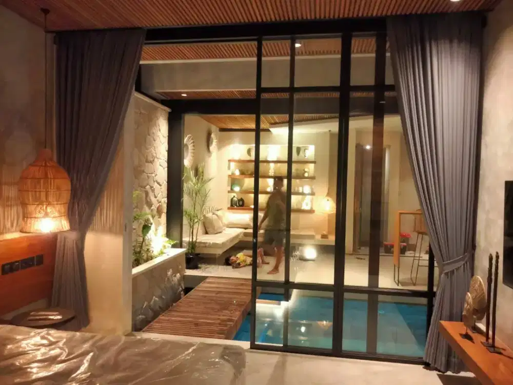 Gorden / Korden Kain Blackout Warna Abu Polos