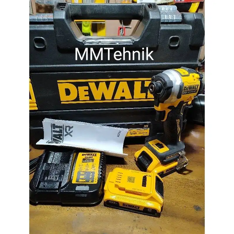 Mesin bor obeng cordless dcf850 impact driver DEWALT DCF850