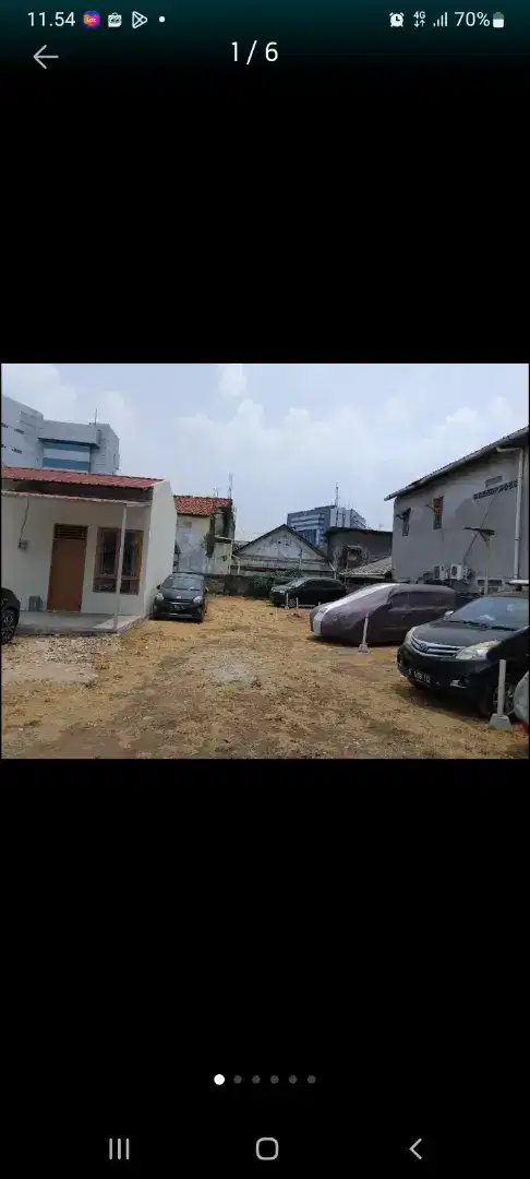 Disewakan tanah lokasi dekat kodam jaya cawang cililitan