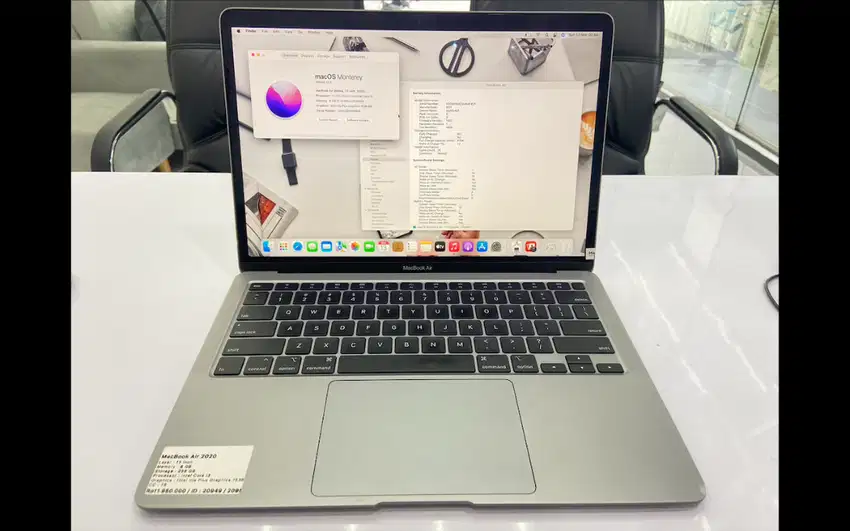 MACBOOK AIR 2020 RAM 8/256 GB