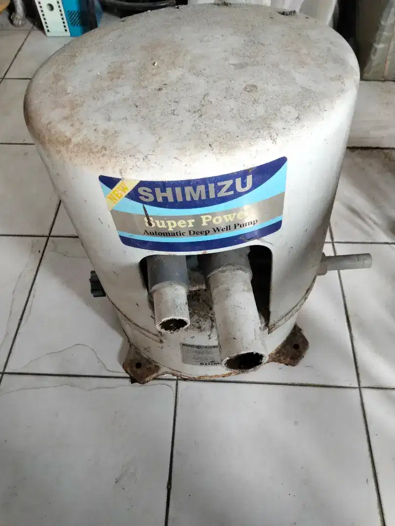 Shimizu pompa air 165 bit baru dipakai sebulan salah beli