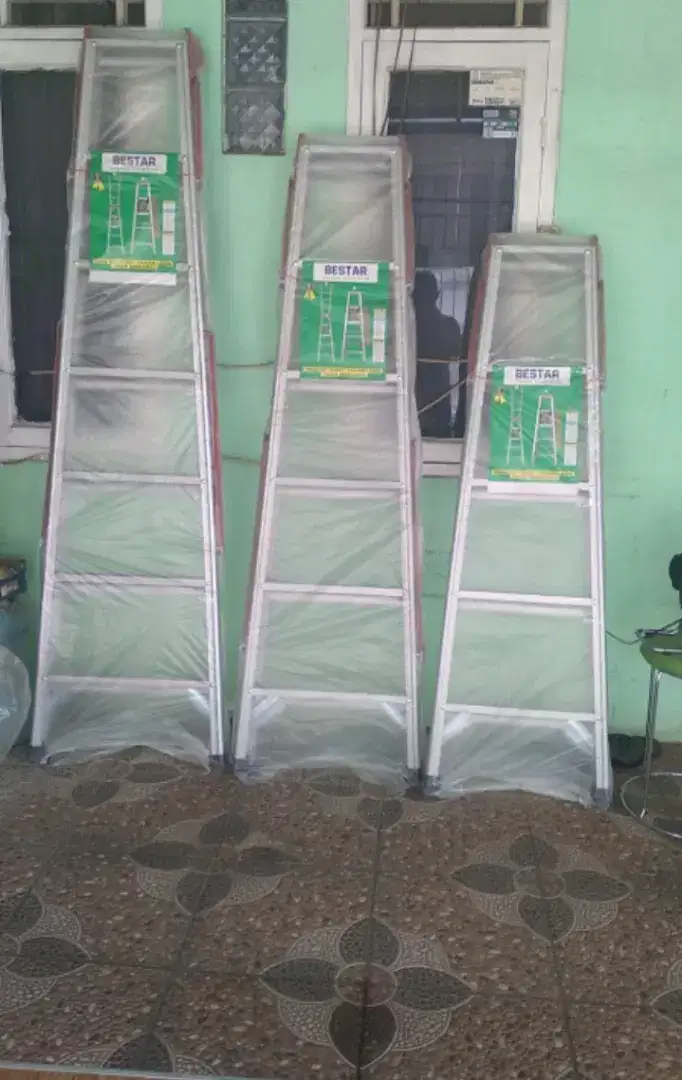 Tangga Lipat Aluminium ukuran 1,5meter atau 150 cm