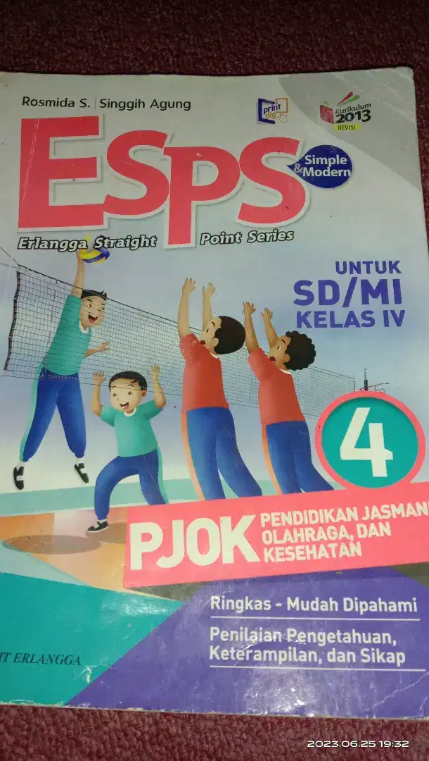 ESPS PJOK kelas 4 utk SD/MI