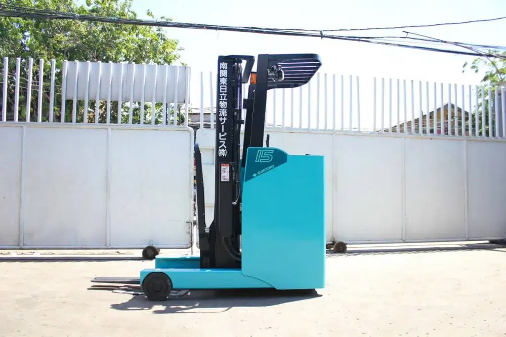 Forklift Jepang Bekas Reach Truck Sumitomo Jabodetabek