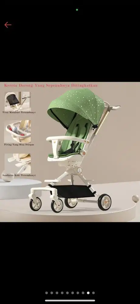 Mmflight warna green 2 arah