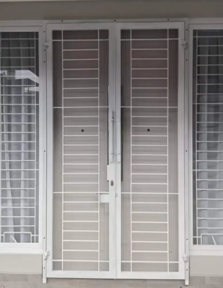 pintu tralis pagar kanopy reling tangga balkon dll